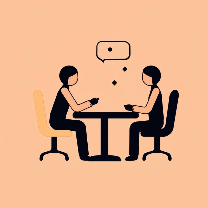 Pictogram voor Module 3: Sollicitatiegesprekken Voeren